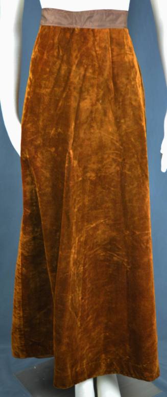 Skirt, part of a wedding ensemble, Czechoslovakia, 1866-1886
