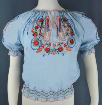 Blouse, Hodonín, Moravia, late 19th to early 20th century