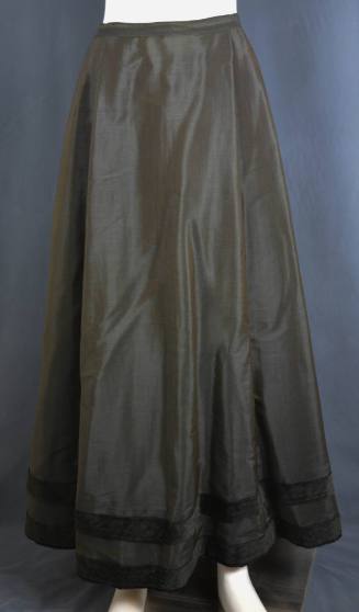Skirt from a two-piece dress, Bohemia, early to mid-19th century
