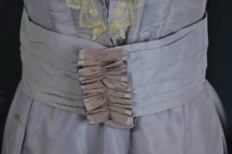 Sash from a wedding dress, mid to late 19th century