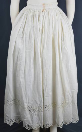 Petticoat, Bohemia, 1850-1900