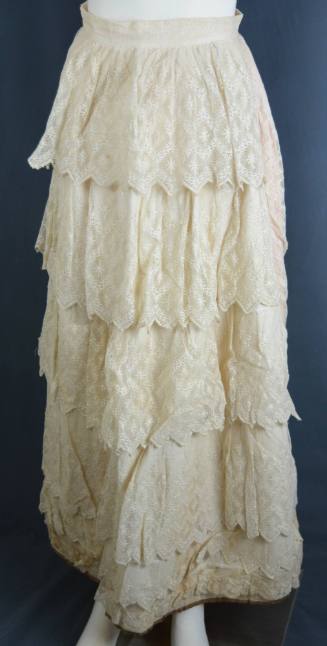 Skirt from a wedding dress