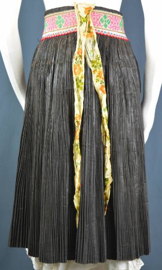 Skirt, Moravian style, USA