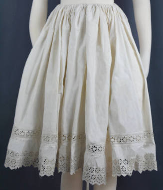 Petticoat, Haná, Moravia, 1930-1940