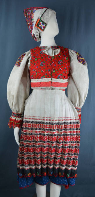 Woman's Kroj, Polomka, Slovakia, 1950-1980