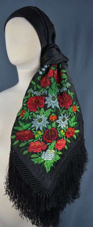 Headscarf, Domažlice, Bohemia, 1920-1970