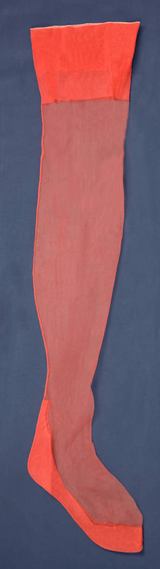 One of a pair of stockings, 1940-1949