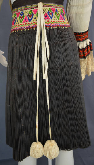 Skirt, Vlčnov, Moravia, 1880-1930