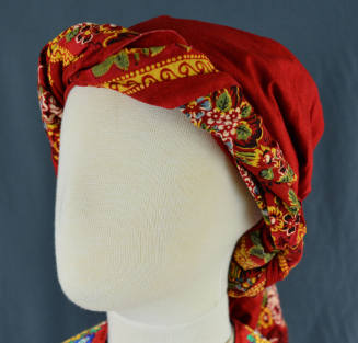 Headscarf, Uherský Ostroh, Moravia, 1890-1910