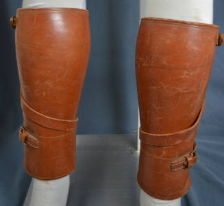 One of a pair of leggings, 1900-1920