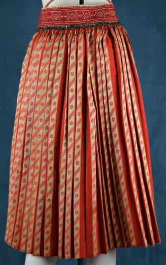 Skirt, Moravia, 1900-1938