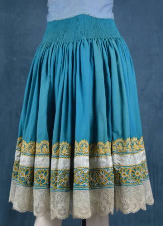 Skirt, Piešt’any, Slovakia, 1950-1980