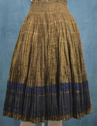 Skirt, Paderovce, Slovakia, 1950-1980