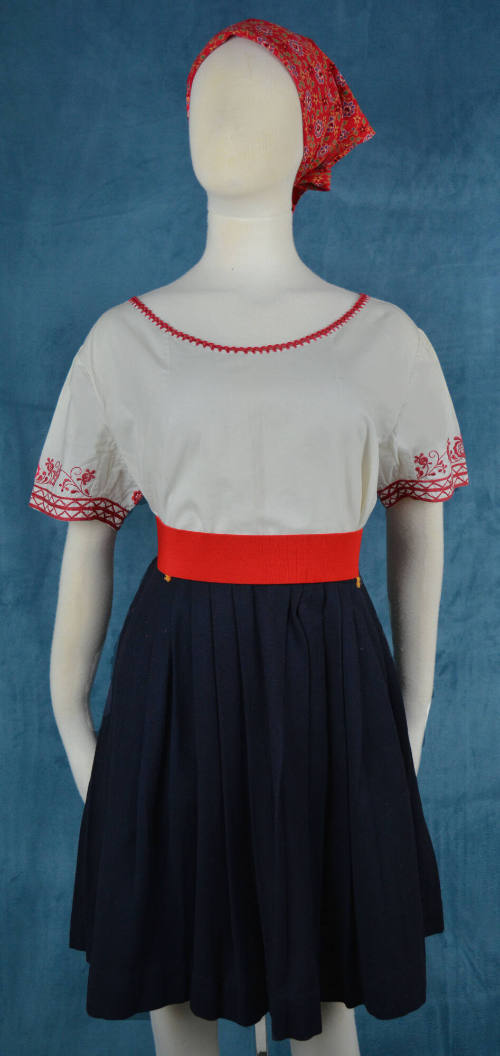 Woman's Sokol uniform, 1940-1948