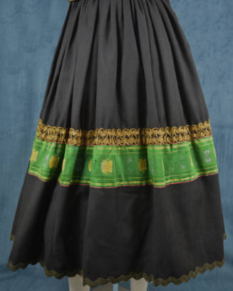 Skirt, Blata, Bohemia, 1870-1899