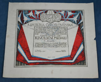 Certificate, 1920
