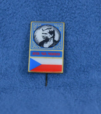 Polotical Pin, Czechoslovakia, 1990