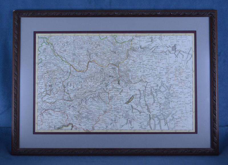 Map, Framed