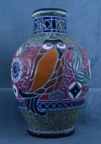 Vase, Teplitz-Turn, Bohemia, 1919-1945