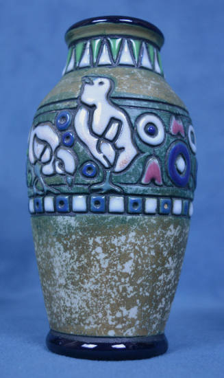Vase, Bohemia, 1892-1945
