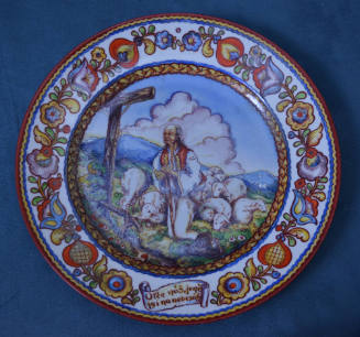 Plate, Moravia, Czechoslovakia