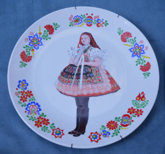 Plate, Czechoslovakia