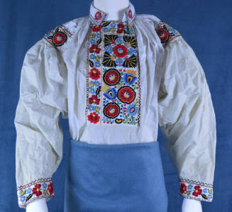 Shirt, Uherské Brod, Moravia, 1900-1930