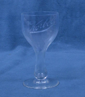 Wine glass, Czechoslovakia