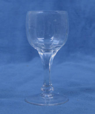 Wine glass, Czechoslovakia