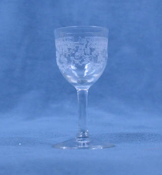 Cordial glass, Czechoslovakia