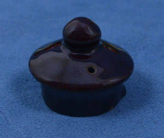 Teapot lid, Czechoslovakia