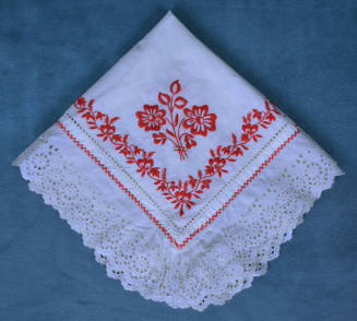 Handkerchief, Moravia, 1950-1965