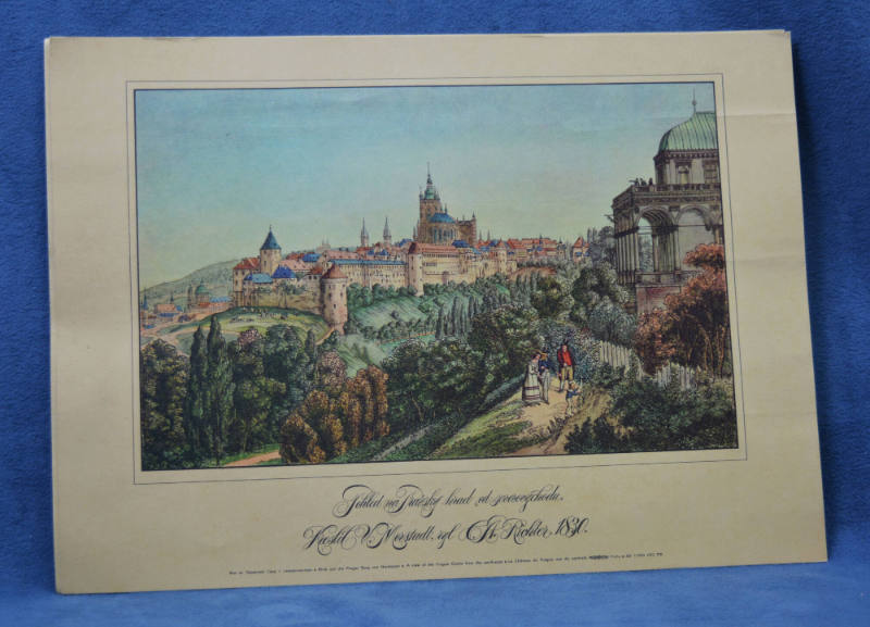 Print, Prague, Bohemia 