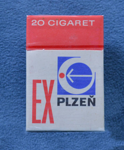 Cigarette pack, Kutná Hora, Bohemia, 1969