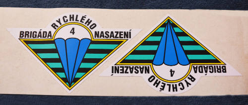Sticker, Czechoslovakia