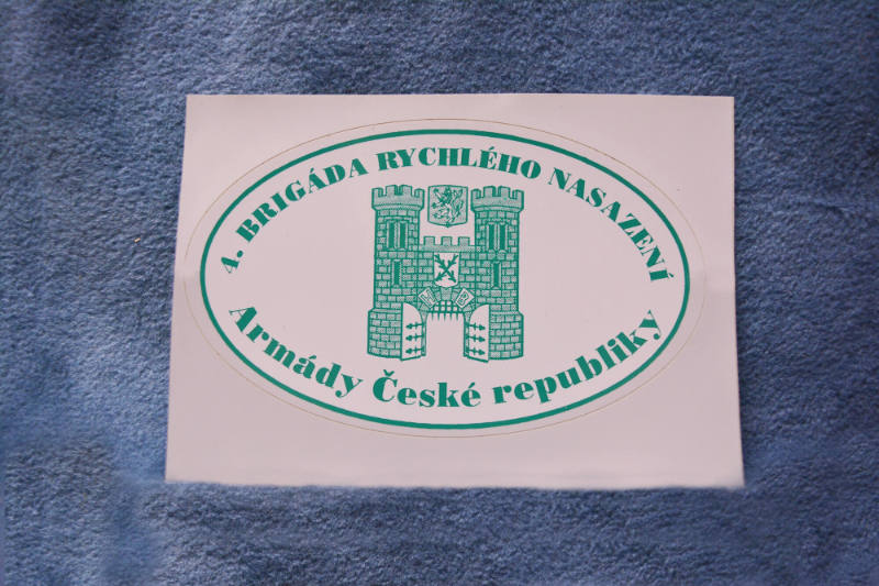 Sticker, Czech Republic