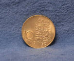 Coin, Moravia, Czech Republic, 1990
