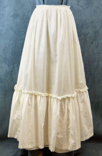 Petticoat, late 19th century