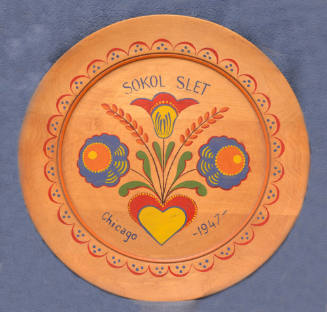 Plate, USA, 1947