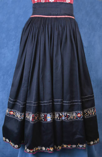 Skirt, Detva, Slovakia, 1900-1920