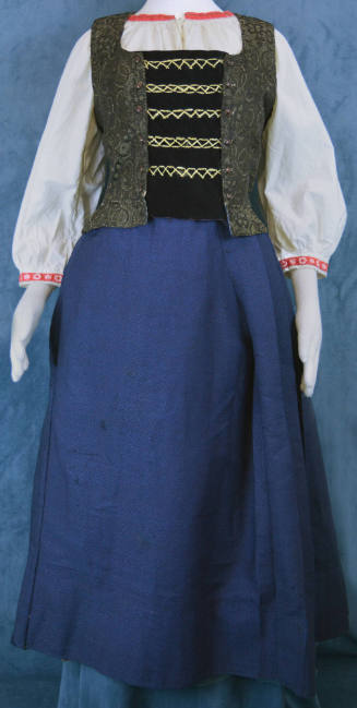 Immigrant clothes, Spišská župa, Slovakia, 1890-1921