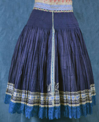 Skirt, Piešt’any, Slovakia, 1907-1908