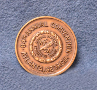 Coin, Atlanta, Georgia, USA, 1970