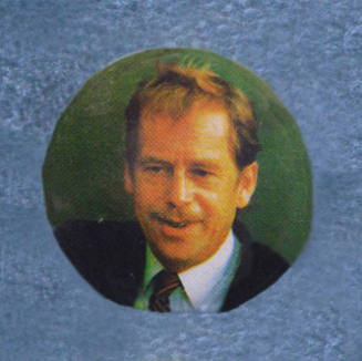 Button, Czechoslovakia, 1989