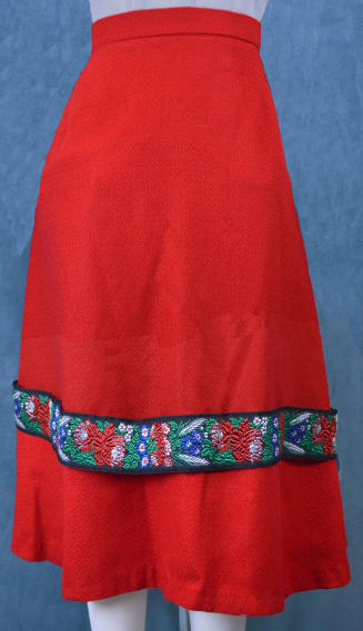 Skirt, Cedar Rapids, Iowa, USA, 1980-1989