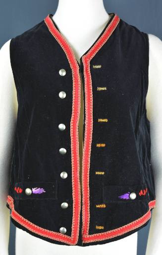 Vest, Czechoslovakia, 1890-1900
