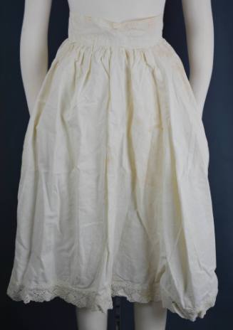 Petticoat, Czechoslovakia, 1890-1900