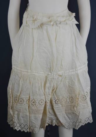 Petticoat, Czechoslovakia, 1890-1900