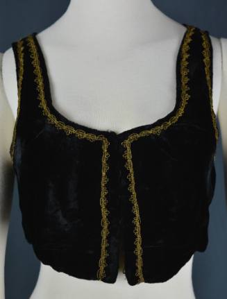 Woman's vest, Cedar Rapids, Iowa, 20th century
