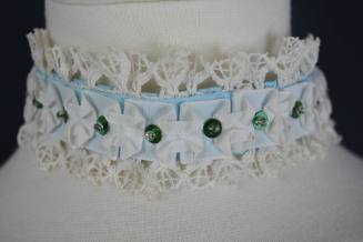 Neck ribbon for a woman's wedding kroj, Dolní Bojanovice, Moravia